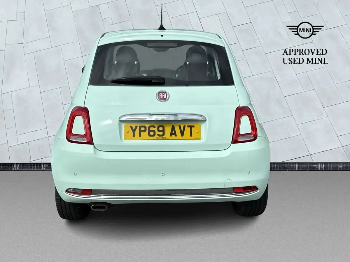 Used Fiat 500 Lounge 69 HP (50 kW) 2019 Green Hatchback