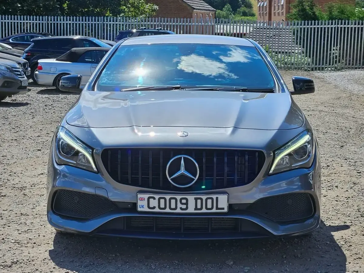 Used Mercedes CLA220 AMG line 2017 Grey Coupe