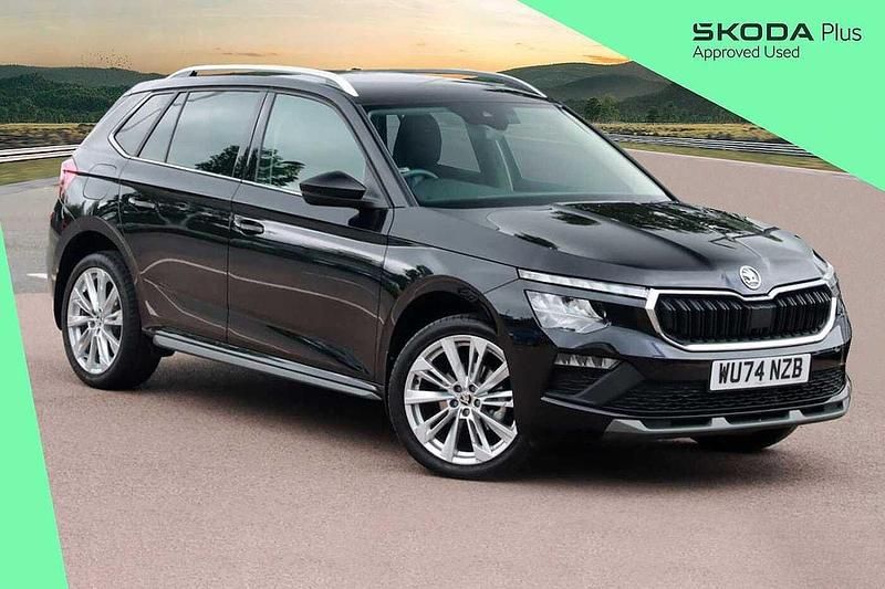 Black magic pearl effect Used 2024 Skoda Kamiq SE L SUV | £19,600 (Fair price) - Image 1/4