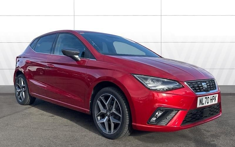 Used Seat Ibiza XCELLENCE Lux 116 HP (85 kW) 2020 Red Hatchback