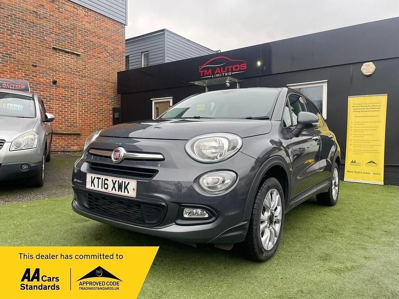Grey Used 2016 Fiat 500X Pop Star SUV | £5,495 (Good price) - Image 1/4