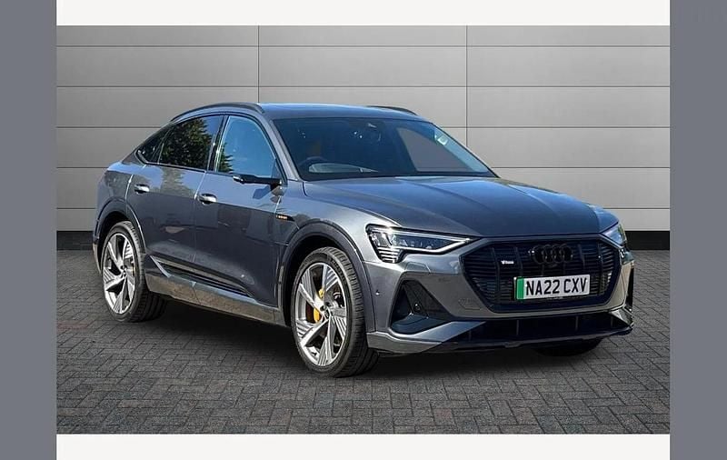 Grey Used 2022 Audi e-tron Sportback Advanced SUV | £38,695 - Image 1/4