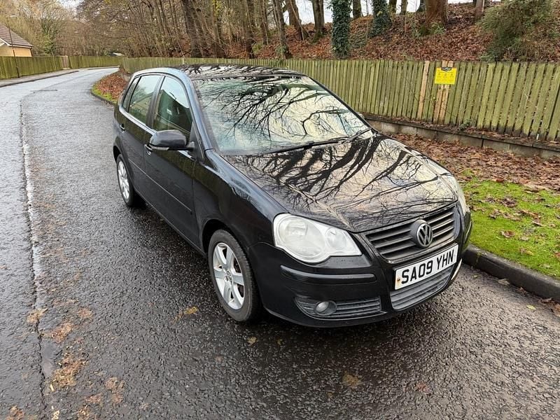 Black Used 2009 VW Polo Match Hatchback | £1,900 (Fair price) - Image 1/4