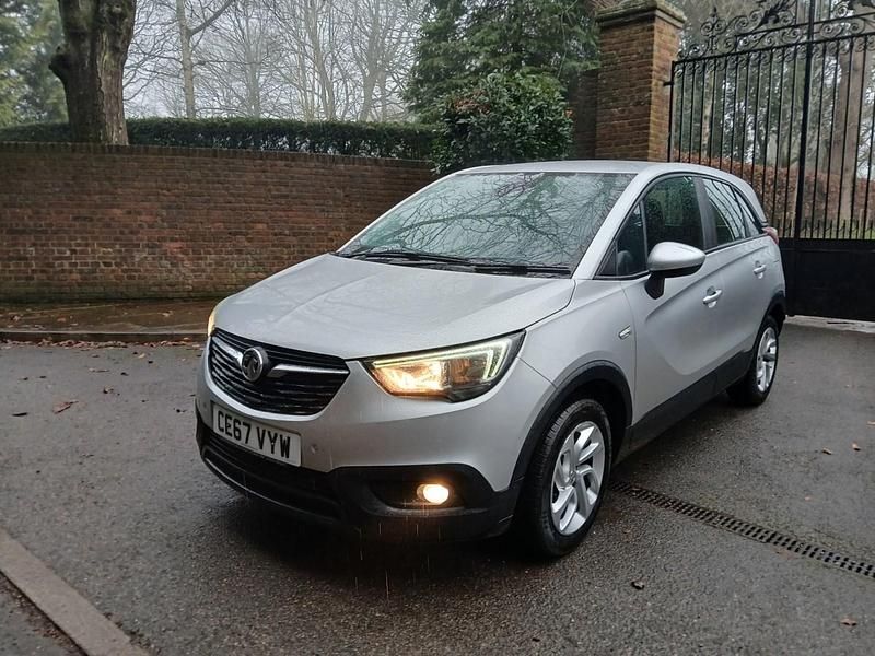 Used Vauxhall Crossland X 2017 Sovereign silver metallic SUV