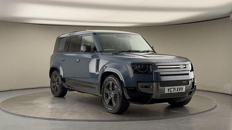 Tasman blue Used 2021 Land Rover Defender HSE Dynamic SUV | £50,650 (Super price) - Image 1/4