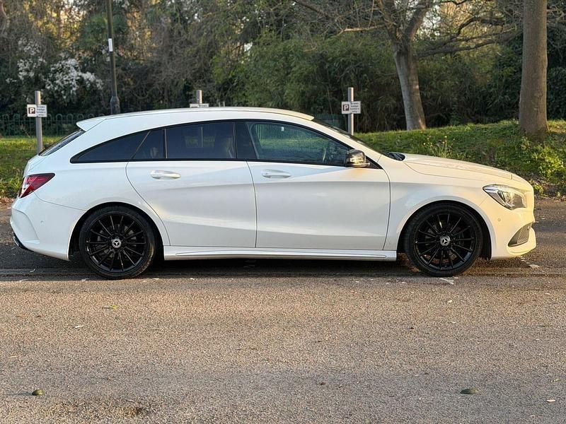 Used Mercedes CLA200 AMG line 2017 White Estate