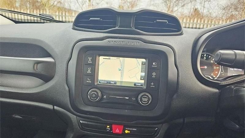 Used Jeep Renegade Night Eagle 120 HP (88 kW) 2017 Alpine white SUV