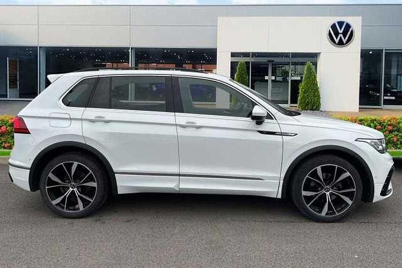 Used VW Tiguan R-line 150 HP (110 kW) 2021 White SUV