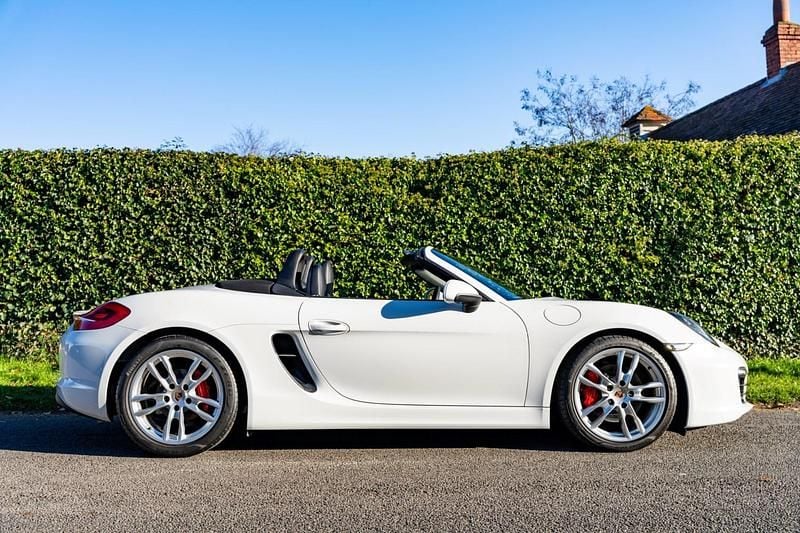 Used Porsche Boxster 2012 White Cabriolet