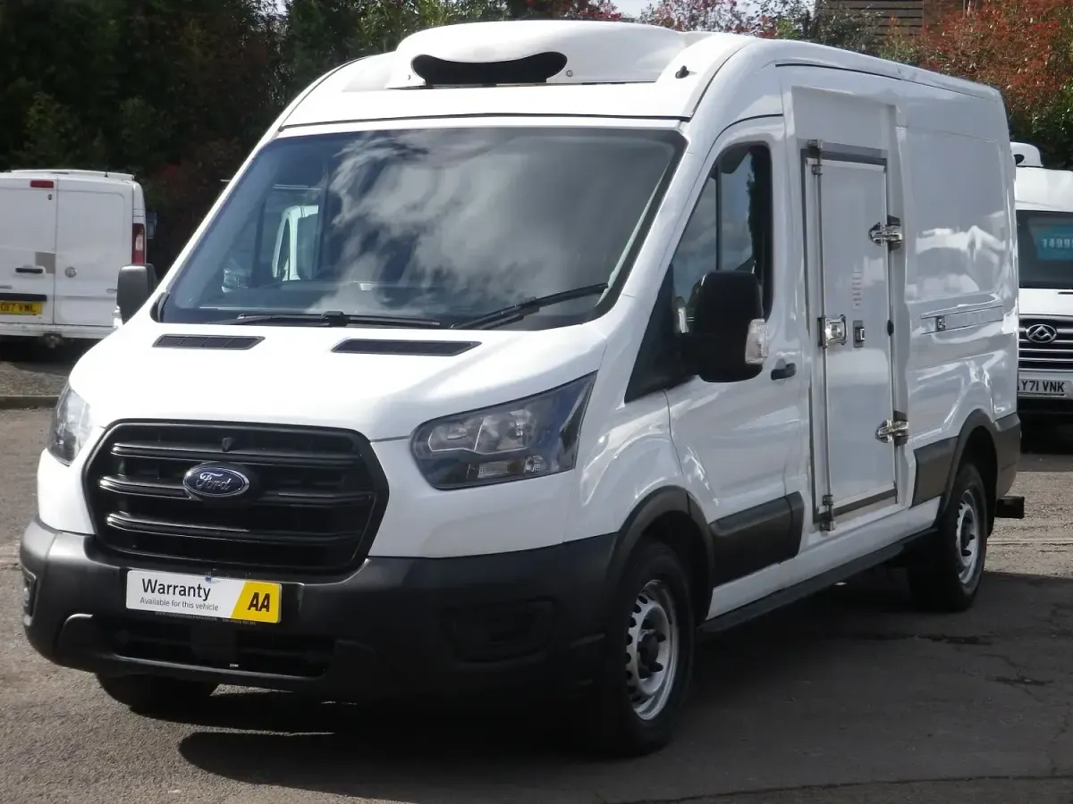 Used Ford Transit 130 HP (95 kW) 2021 White Van