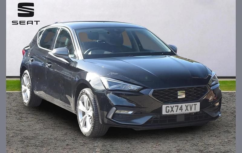 Used Seat Leon FR 201 HP (147 kW) 2024 Black Hatchback