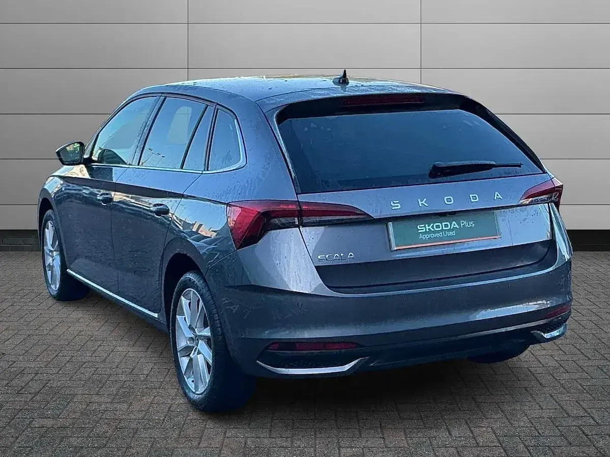 Used Skoda Scala SE L 85 HP (62 kW) 2025 Graphite grey metallic Hatchback