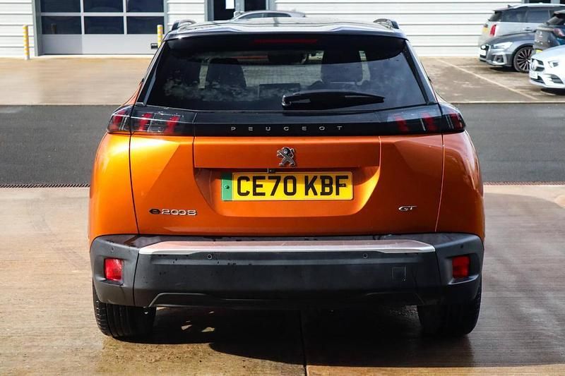Used Peugeot e-2008 GT 100 kW (136 HP) 2020 Orange SUV