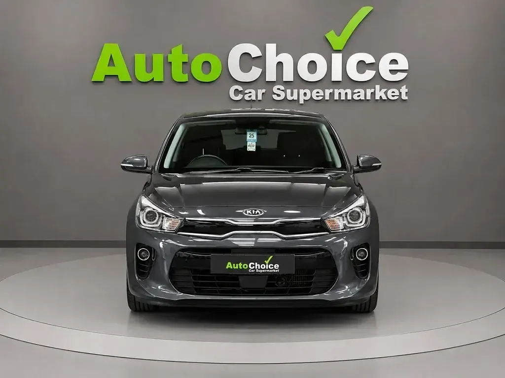 Used Kia Rio 89 HP (65 kW) 2018 Grey Hatchback