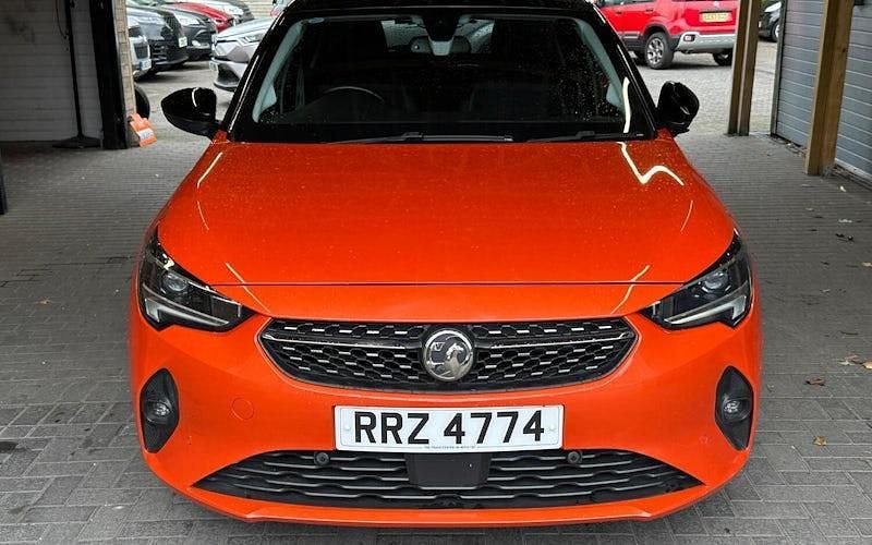 Used Vauxhall Corsa-e Elite 100 kW (136 HP) 2020 Orange Hatchback