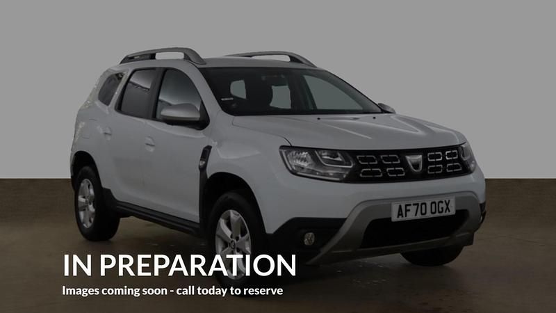 White Used 2021 Dacia Duster Comfort SUV | £10,980 (Fair price) - Image 1/4