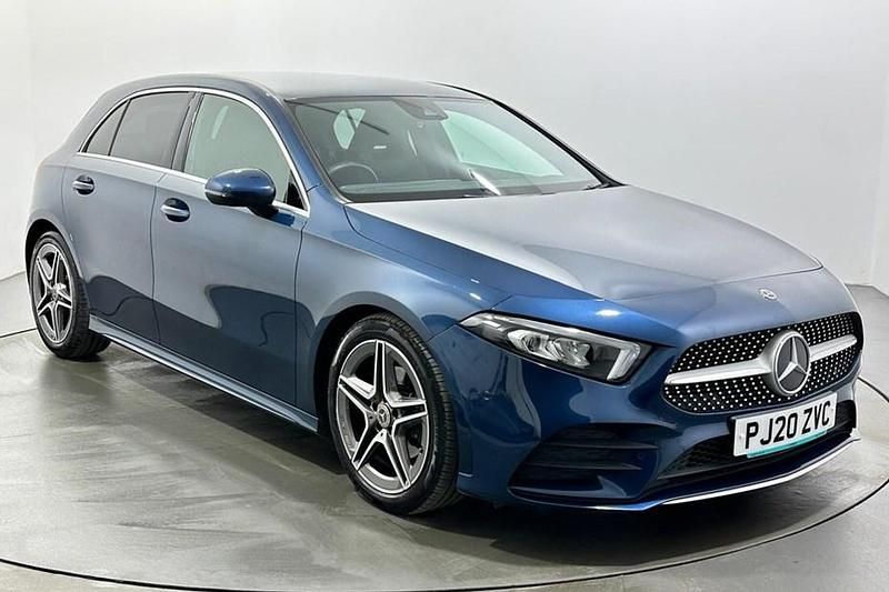 Used Mercedes A180 Executive 136 HP (100 kW) 2020 Blue Hatchback