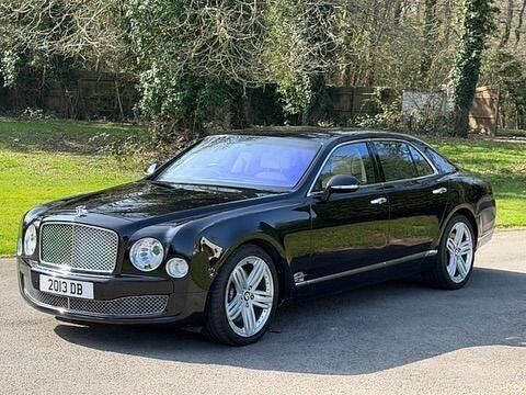 Used Bentley Mulsanne 512 HP (376 kW) 2012 Black Sedan