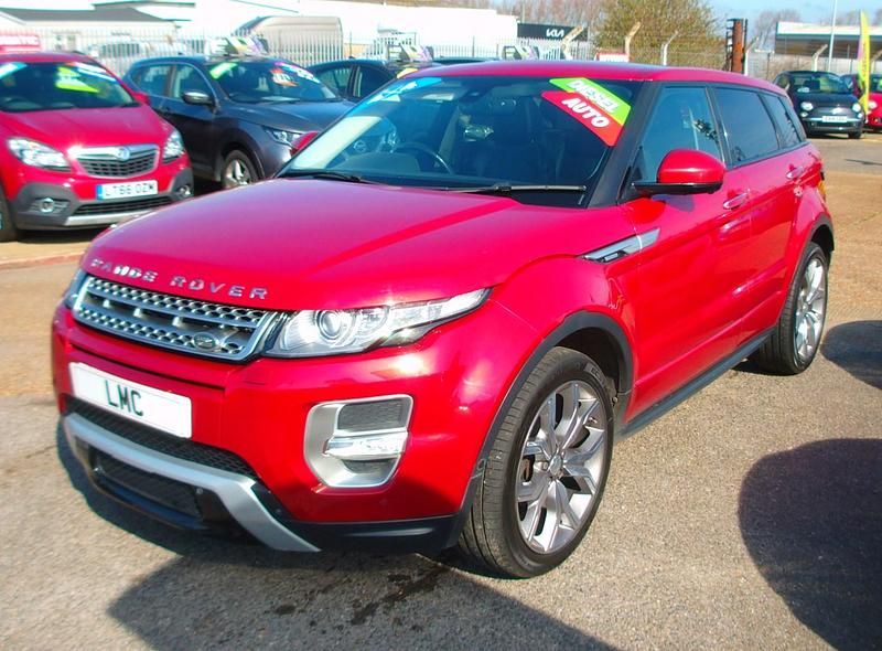 Used Land Rover Range Rover evoque Autobiography 2015 Red Estate