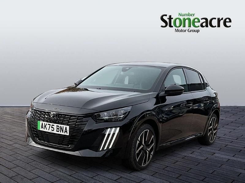 New Peugeot e-208 GTi 100 kW (136 HP) 2025 Black Hatchback