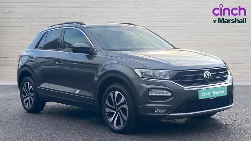 Grey Used 2021 VW T-Roc Active SUV | £14,472 (Fair price) - Image 1/4