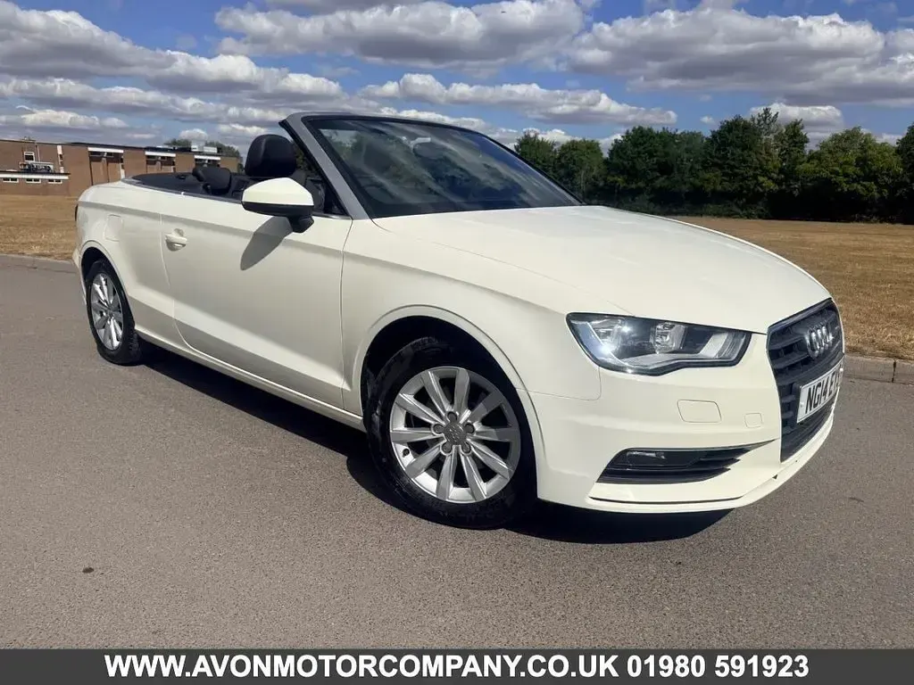 Used Audi A3 Cabriolet 150 HP (110 kW) 2014 White Cabriolet