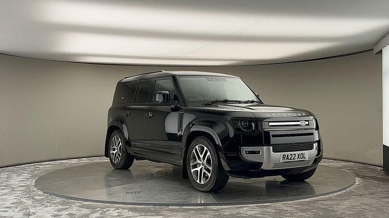 Santorini black Used 2022 Land Rover Defender S SUV | £58,700 (Good price) - Image 1/4