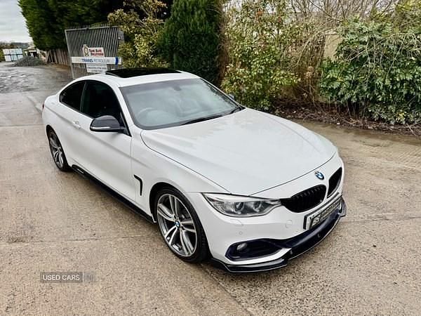 Used BMW 420 Sport Line 2014 White Coupe