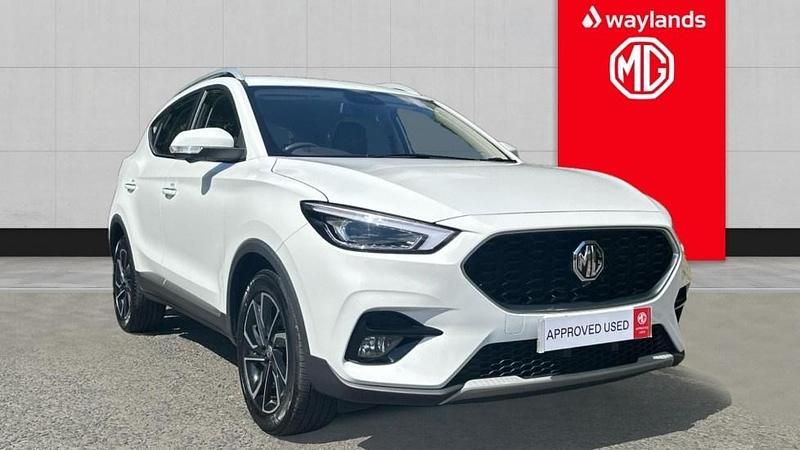 White Used 2022 MG ZS Exclusive Sedan | £13,141 (Fair price) - Image 1/4