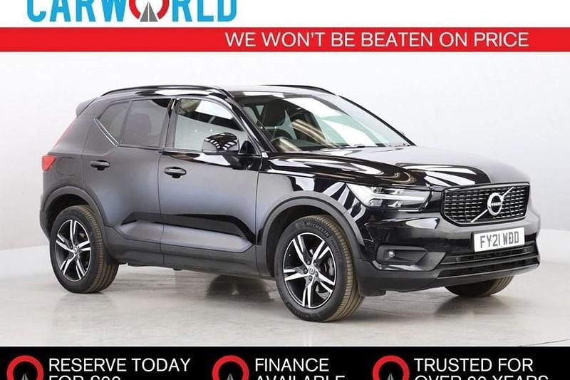 Black Used 2021 Volvo XC40 R-Design SUV | £17,982 (Good price) - Image 1/1