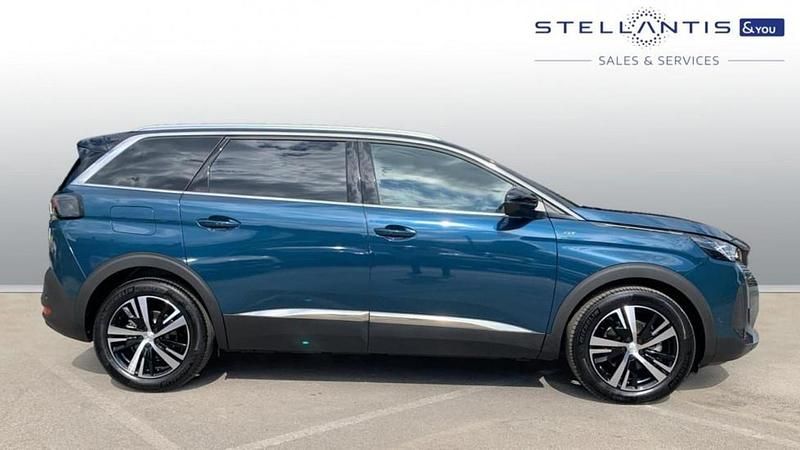 Blue New 2024 Peugeot 5008 GT MPV | £29,551 - Image 1/4