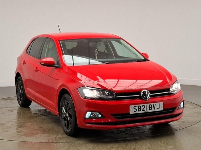 Used VW Polo Match 80 HP (58 kW) 2021 Red Hatchback