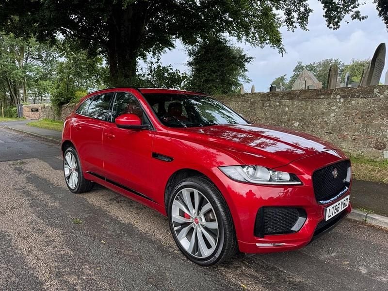 Red Used 2016 Jaguar F-Pace Supercharged SUV | £12,995 (Good price) - Image 1/4