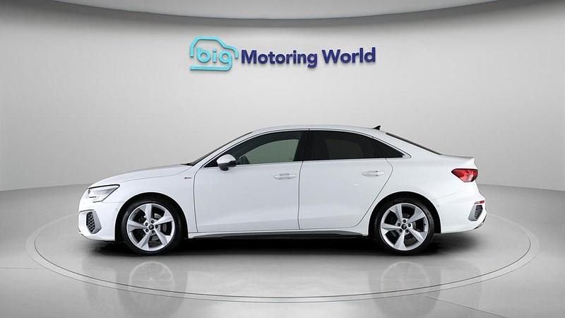 Used Audi A3 S-Line 110 HP (80 kW) 2022 White Sedan