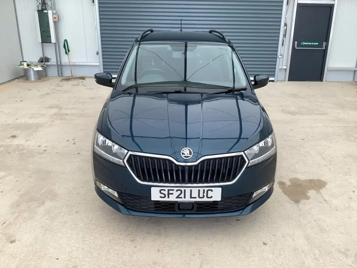 Used Skoda Fabia SE 2021 Blue Hatchback