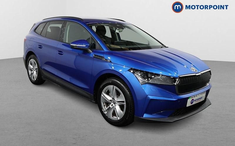 Blue Used 2024 Skoda Enyaq iV SUV | £23,999 (A bit pricey) - Image 1/4