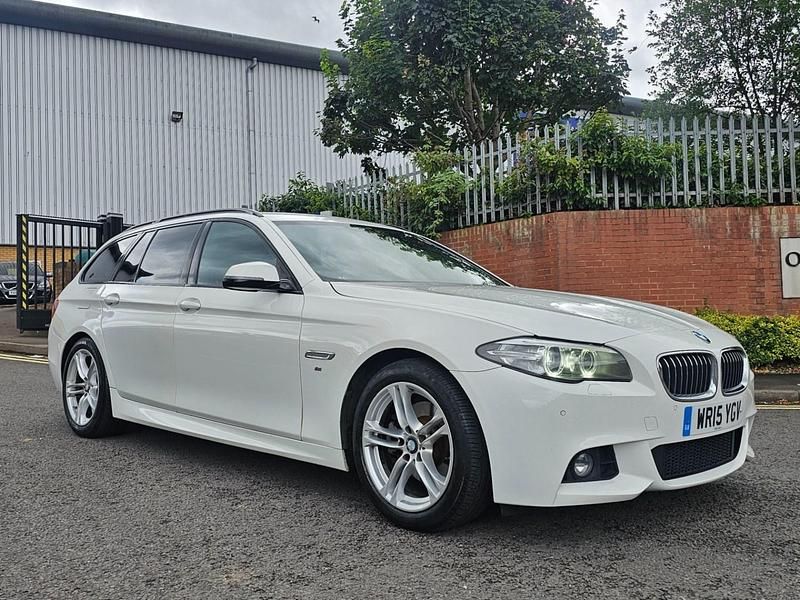 Used BMW 520 M Sport 2015 White Estate