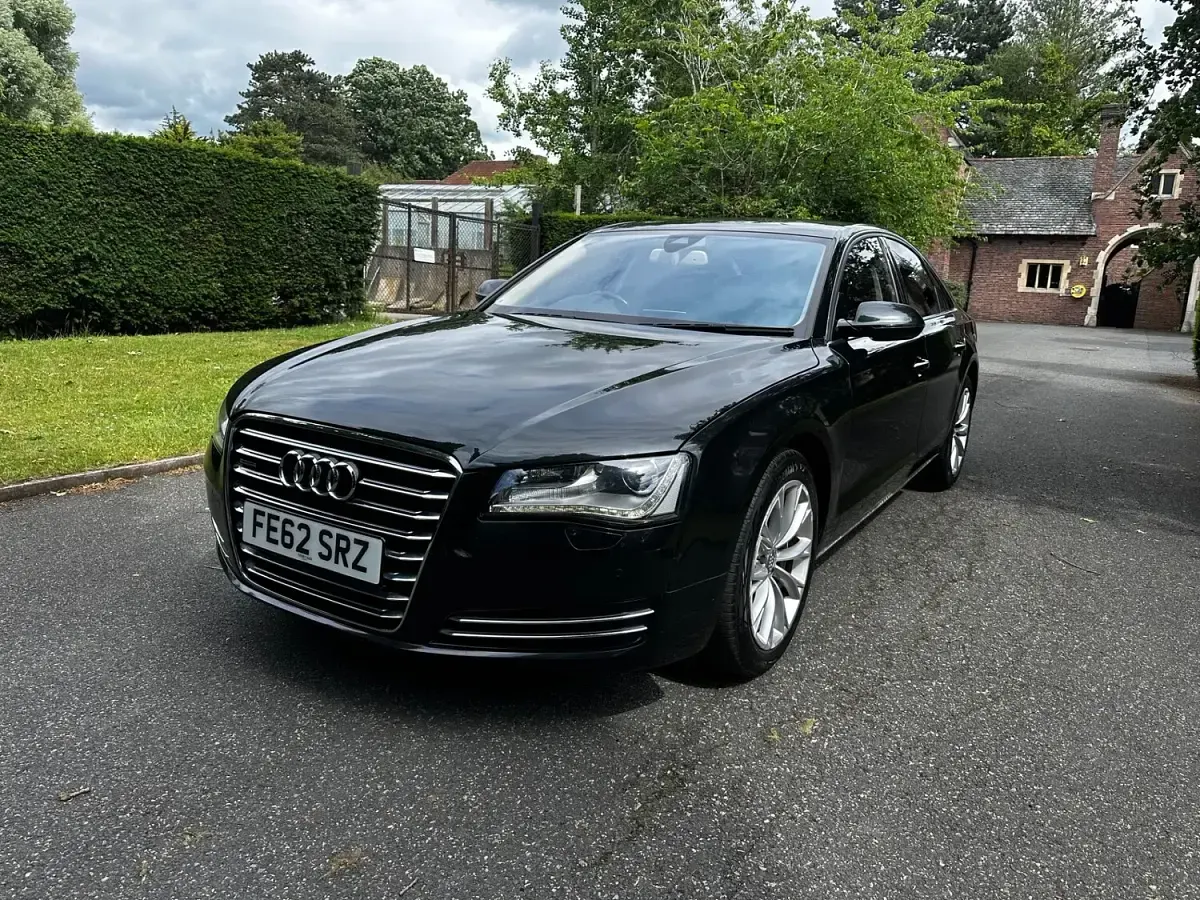 Used Audi A8 2012 Black Sedan