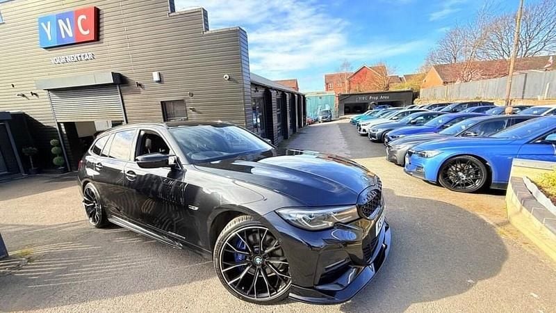 Used BMW 330e M Sport 288 HP (211 kW) 2022 Black Estate