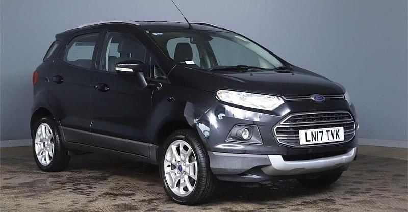 Black Used 2017 Ford Ecosport Titanium SUV | £6,490 (Good price) - Image 1/2