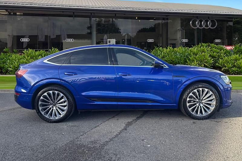 Used Audi e-tron Sportback S-Line 300 kW (408 HP) 2023 Blue SUV