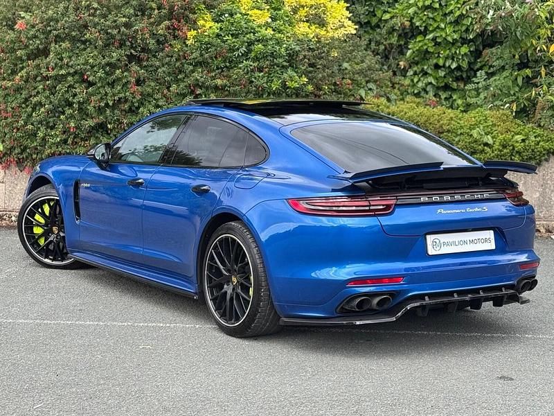 Used Porsche Panamera 2018 Blue Hatchback