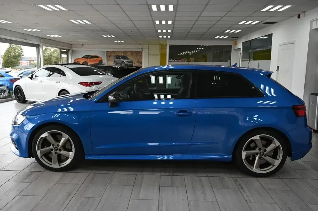 Used Audi S3 Sportback Black Edition 2017 Blue Hatchback