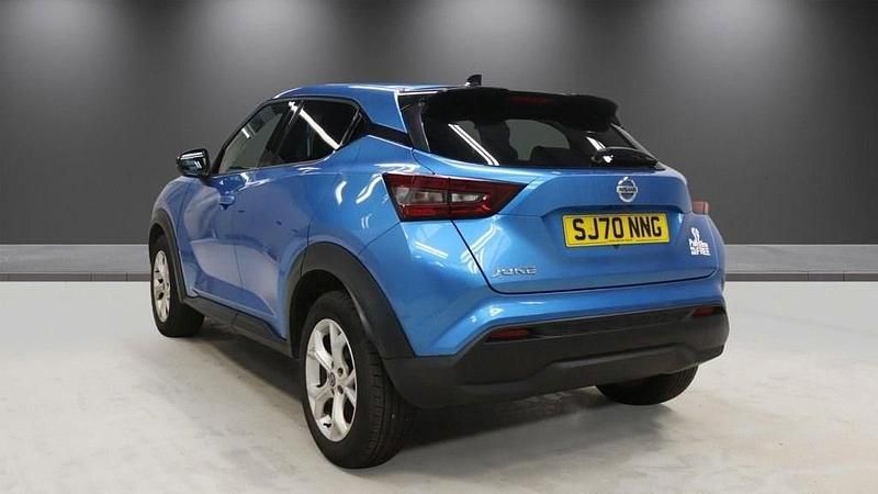 Used Nissan Juke N-Connecta 114 HP (83 kW) 2020 Blue SUV