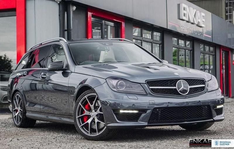 Grey Used 2013 Mercedes C63 AMG Edition Estate | £49,995 - Image 1/4