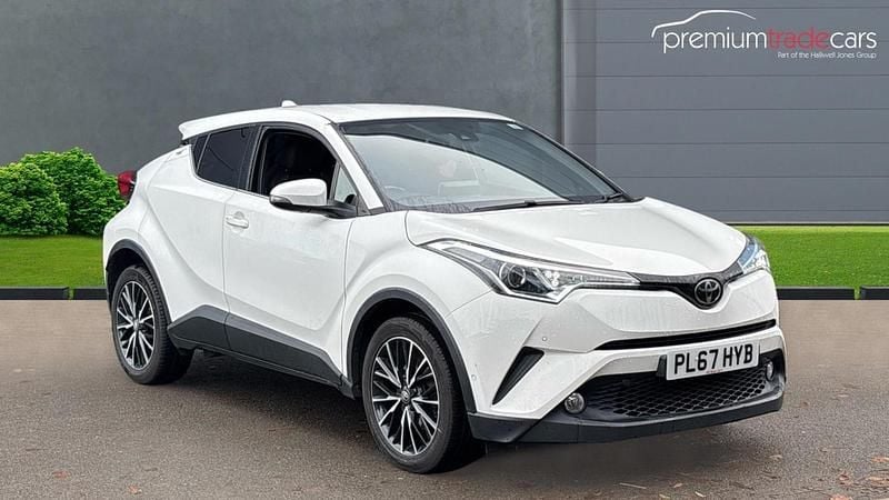 Used Toyota C-HR 115 HP (84 kW) 2018 White SUV