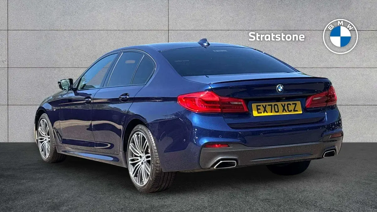 Used BMW 520 M Sport 190 HP (139 kW) 2020 Blue Sedan