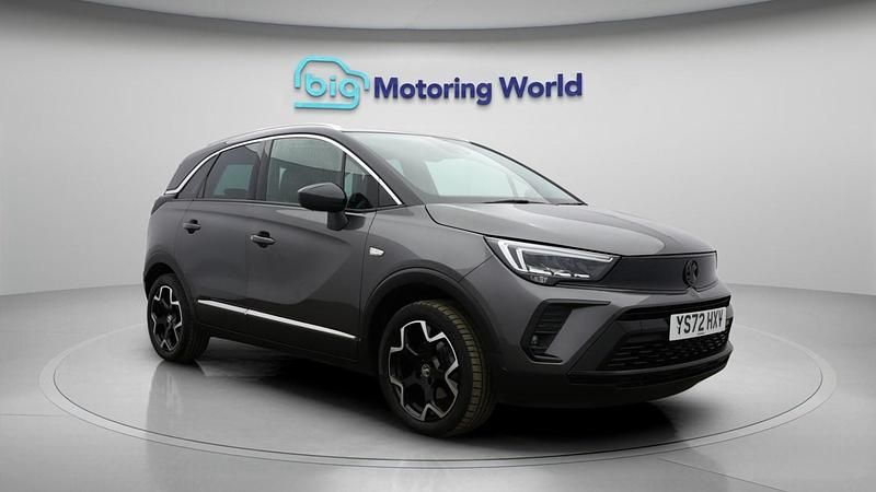 Used Vauxhall Crossland Ultimate 109 HP (80 kW) 2022 Grey SUV