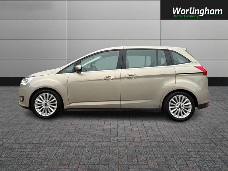 Used Ford Grand C-Max Titanium 150 HP (110 kW) 2017 Silver MPV