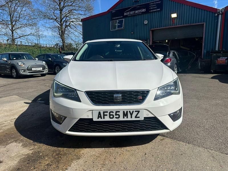 Used Seat Leon FR 2015 White Hatchback